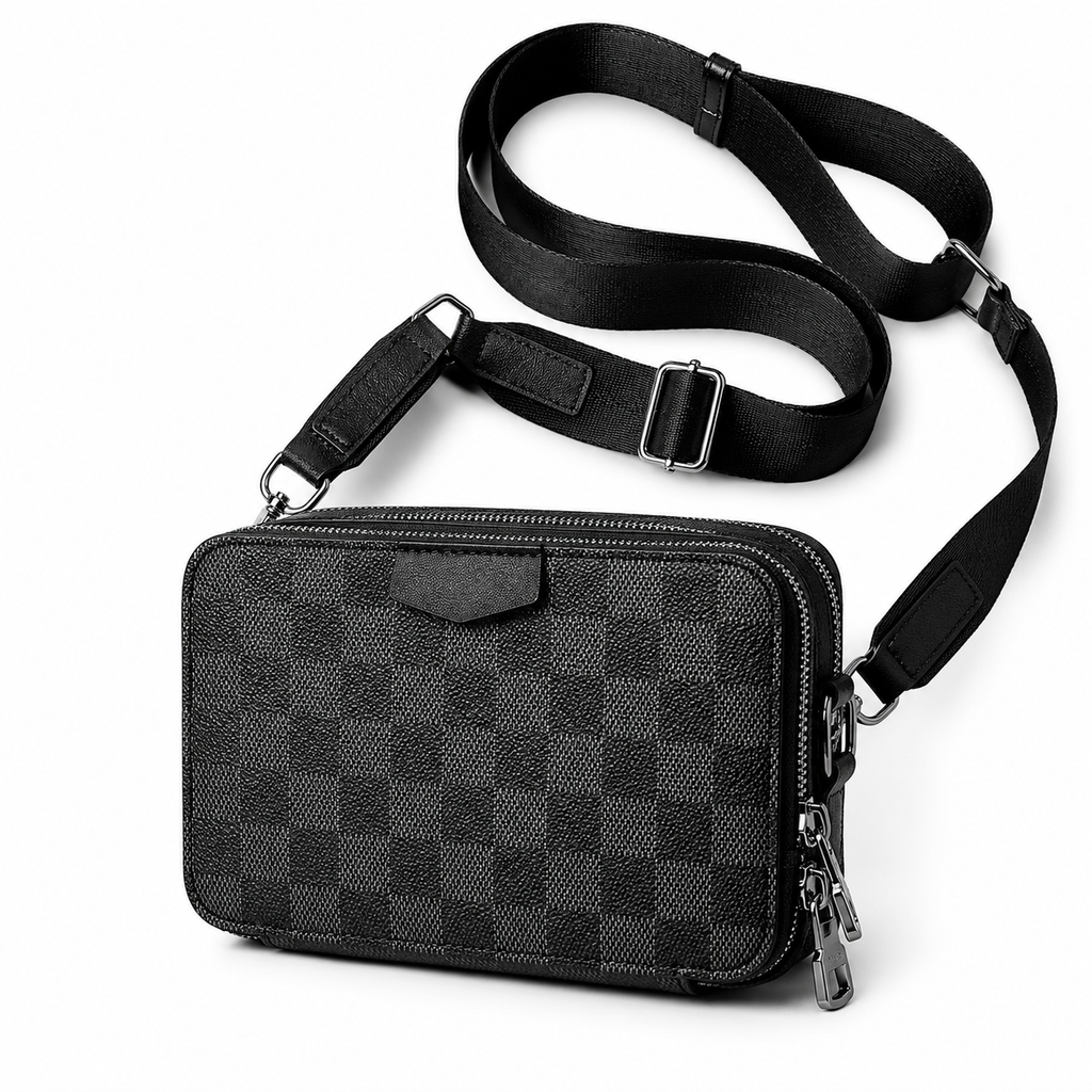 FINLEY Tas Selempang Pria Kulit Premium Luxury