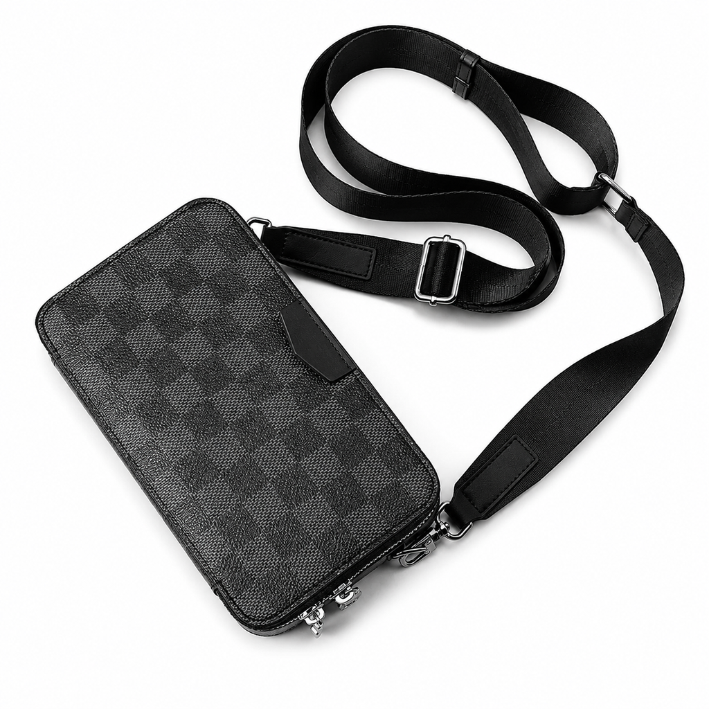 FINLEY Tas Selempang Pria Kulit Premium Luxury