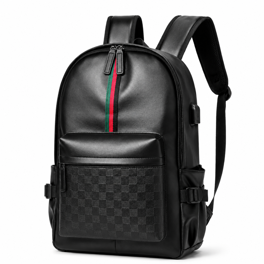 TYCOON3LINE Tas Ransel Kulit Pria